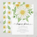 Search for daisy bridal shower invitations Modern