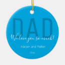 Search for fathers day christmas tree decorations Dad