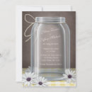 Search for rustic daisy wedding invitations White