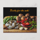 Search for frying postcards Food