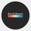 Search for retro australia stickers Bondi beach