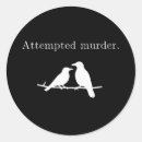Search for murder of crows stickers Funny crow