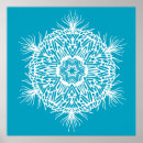 Search for blue snowflake posters Background