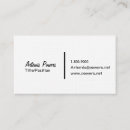 Search for simple front business cards Elegant