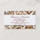 Search for cork business cards Vineyard