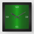 Search for brushed steel clocks Stainless
