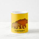 Search for bear silhouette mugs Animals