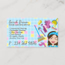 Search for home service business cards Janitorial