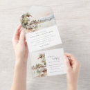 Search for landscape wedding invitations Simple minimal