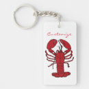 Search for red lobsters key rings Maine