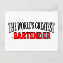 Search for bartenders postcards Bars