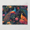 Search for elegant peacock postcards Flowers