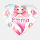Search for mermaid heart stickers Cute