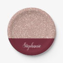 Search for gold glitter plates Faux