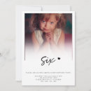 Search for 6 invitations Heart