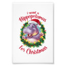 Search for happy hippo posters Merry christmas