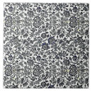 Search for blue white floral tiles Victorian
