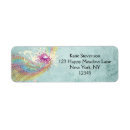 Search for shabby return address labels Butterflies
