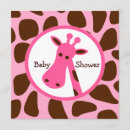 Search for animal giraffe spot invitations Baby