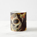 Search for dias de los muertos mugs Mexican skull