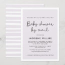 Search for by mail baby shower invitations Simple