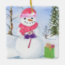 Search for candy cane christmas tree decorations Snowman