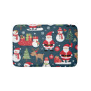 Search for santa claus bath mats Snowflakes
