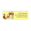 Search for thanksgiving turkey return address labels Dinner