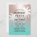 Search for gold palm tree invitations Teal