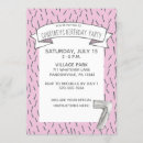 Search for 7 year old birthday invitations Girl