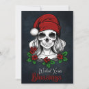 Search for skull christmas cards Alternative