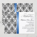 Search for ribbon bridal shower invitations Black and white