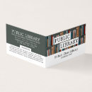Search for librarian business cards Libraries