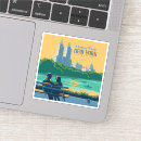 Search for vintage new york city stickers Central park