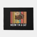 Search for funny thanksgiving doormats Crazy cat lady