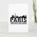 Search for paris skyline cards France