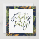 Search for surprise anniversary party invitations Gold