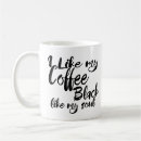 Search for i like my black coffee mugs Humour