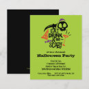 Search for typography halloween invitations Scary