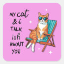 Search for talking cat stickers Funny