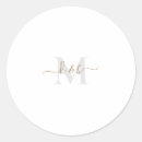 Search for script monogram stickers Modern