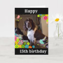 Search for funny 15th birthday cards For kids