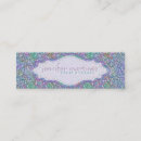 Search for sparkle mini business cards glamour