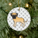 Search for mastiff christmas tree decorations Old english mastiff