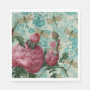Search for dragonfly napkins Floral