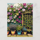 Search for trellis postcards Clematis