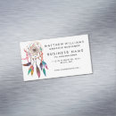 Search for dream catcher business cards Bohemian