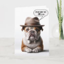 Search for fedora cards Dog
