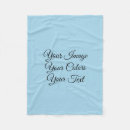 Search for blank blankets Blue