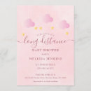 Search for from afar baby shower invitations Long distance